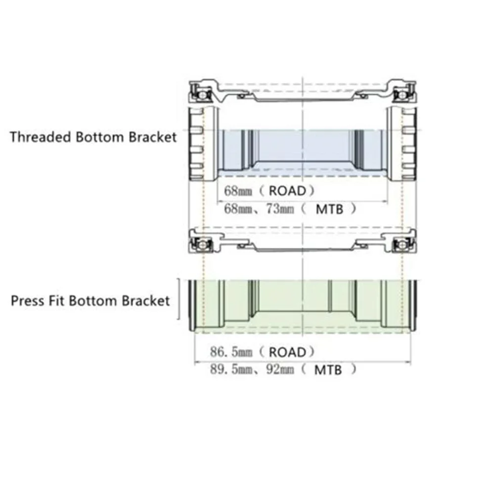 ZRACE BB86 BB92 алюминиевый кронштейн с ЧПУ для шоссейных и горных велосипедов 24 мм |
