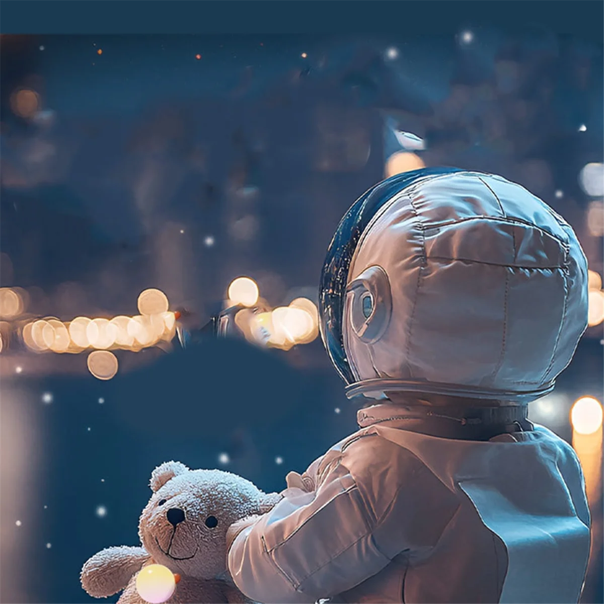Фото AI Babo Bubble Детская интеллектуальная обучающая диалогом Интерактивная голосовая игрушка Знания Пузырь Портативный кулон №5