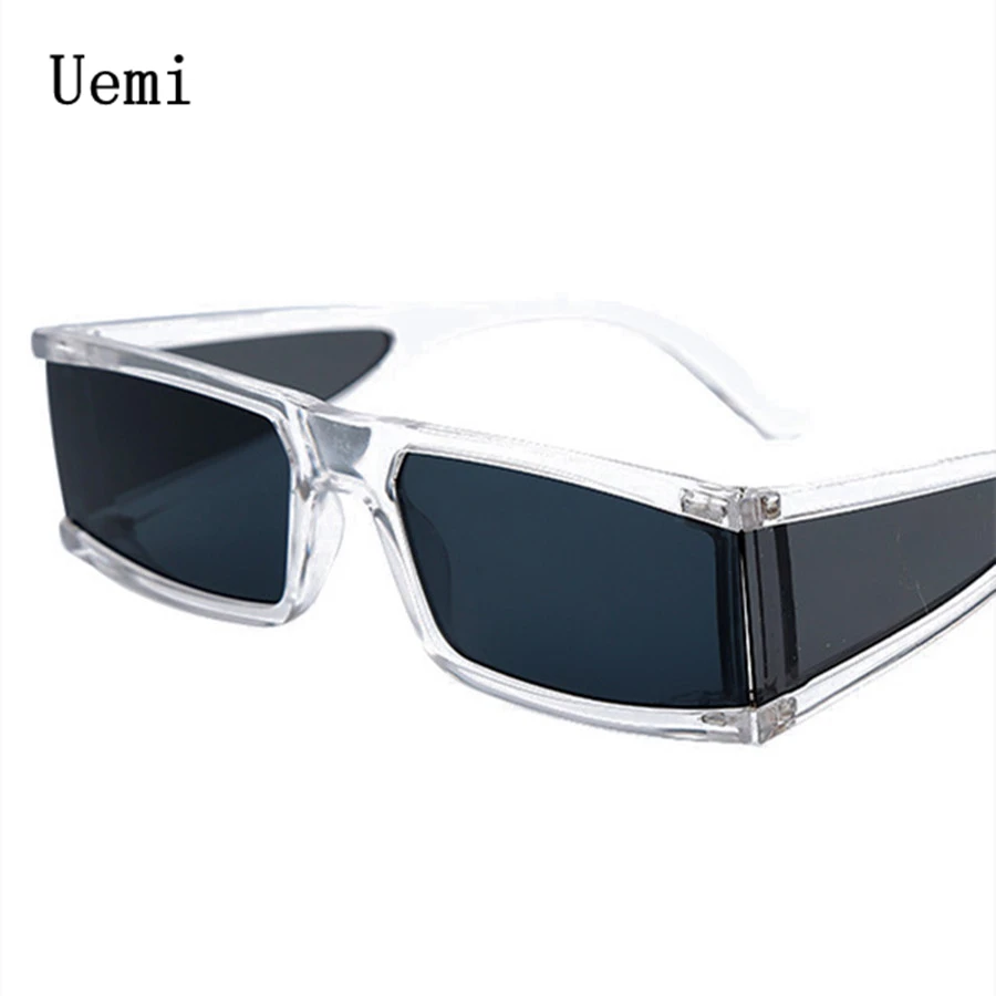 Retro Fashion Punk Square Sunglasses For Women Men Ins Popular Small Frame Silver Sun Glasses Trending Shades UV400 Ladies Eye |