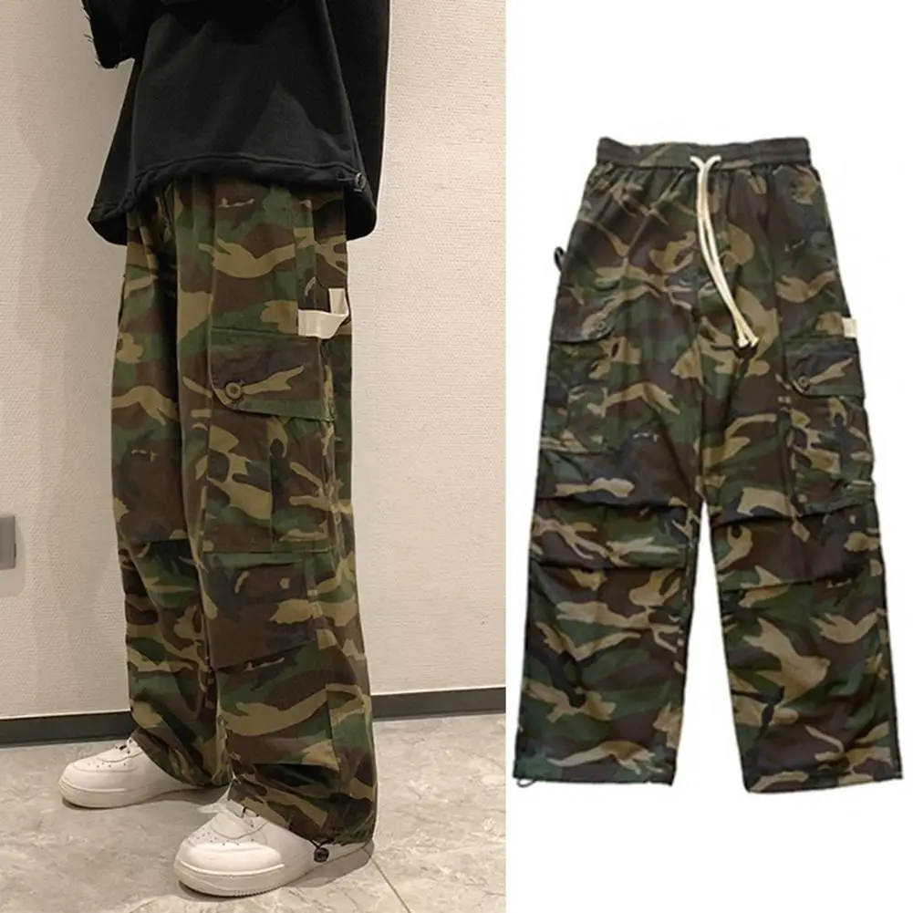 

Camouflage Pant 2022 New Fashion Men Cargo Pant Casual Vintage Style Jogging Men's Trendy Oversize Loose Trousers Streetwear
