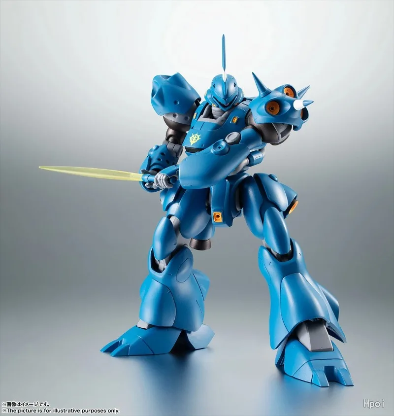 Фото ROBOT Spirits MS‑18E Kampfer Gundam 0080 Zeon Меха, подвижная фигурка, полный комплект деталей, аксессуары с эффектами, коллекционная фигурка. №4