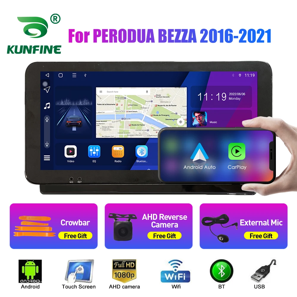 

Car Radio For PERODUA BEZZA 2016-2021 Octa Core Android Car DVD GPS Navigation Car Stereo Device Headunit Carplay Android Auto