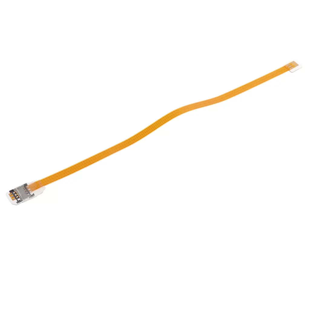 

4C220Y Micro SIM-карта адаптер Удлинительный кабель без потери данных переключение золотой