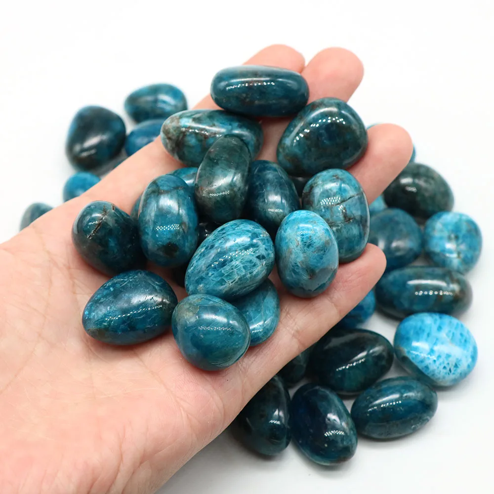 

Натуральные синие апатитовые кристаллы для аквариума