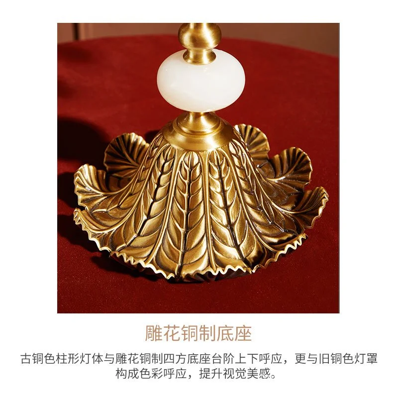 Американская идиллическая Европейская ретро лампа для гостиной кабинета