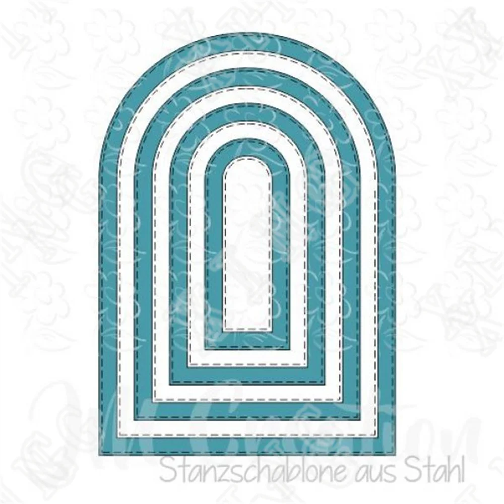 

Bogen-set Metal Cutting Dies Scrapbook Diary Decoration Stencil Embossing Template Diy Greeting Card Handmade 2022 New