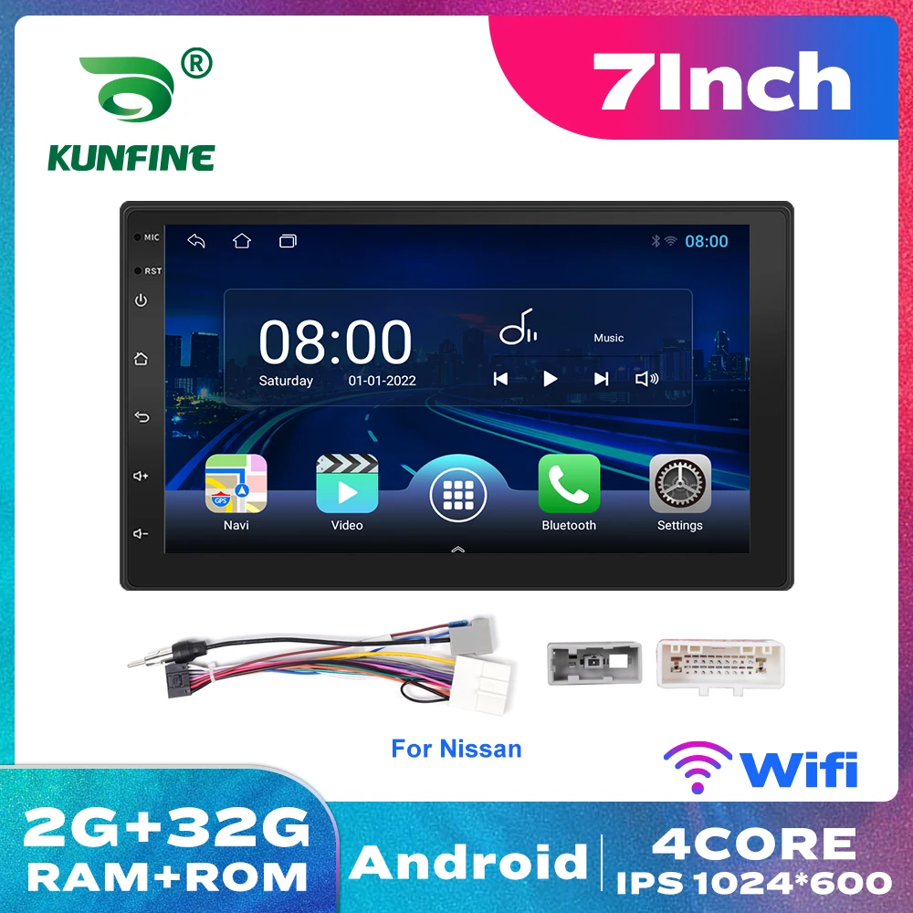 

Автомагнитола 2 Din, 7 дюймов, 3 + 32 ГБ, Android 10,0, GPS