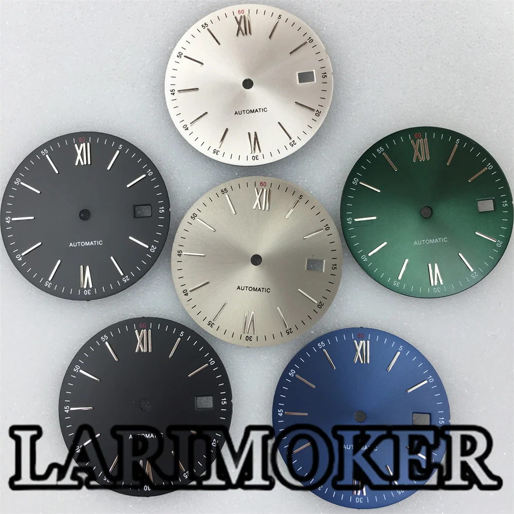 Часы LARIMOKER 31 мм подходит для NH35 NH36 цвет синий/черный/зеленый/серый/белый