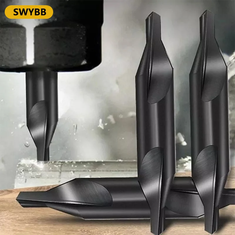 Центр из быстрорежущей стали полностью заземляющий спиральный паз 10 шт. |