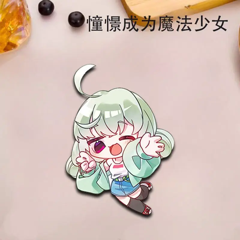 2 шт. акриловые значки с изображением папоротника для девочек каваи мультяшные