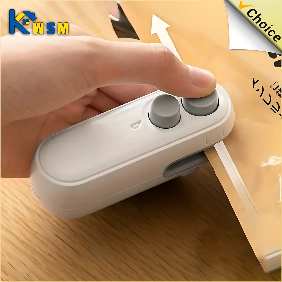 Портативный Перезаряжаемый Вакуумный Упаковщик 2-в-1 И Термопакет Для Закусок