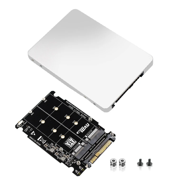 

M.2 SSD To U.2 Adapter 2In1 M.2 Nvme And SATA-Bus NGFF SSD To PCI-E U.2 SFF-8639 Adapter Pcie M2 Converter
