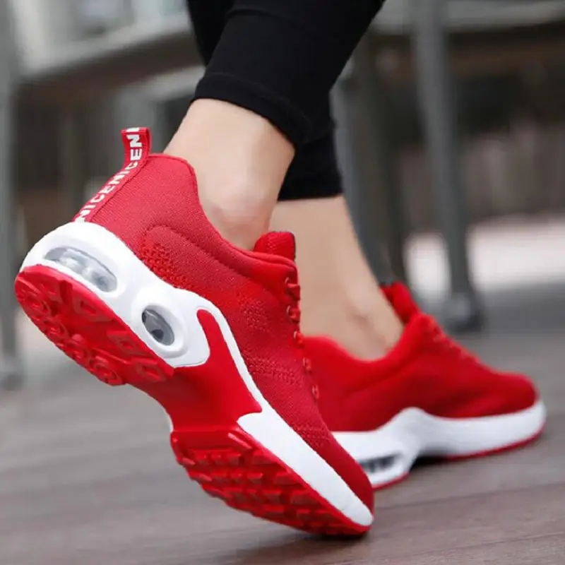 Women Spring Autumn Sport Shoes Fashion Platform Sneakers Ladies Flats Running Shoe Comfortable Woman Comprehensive Training Sho