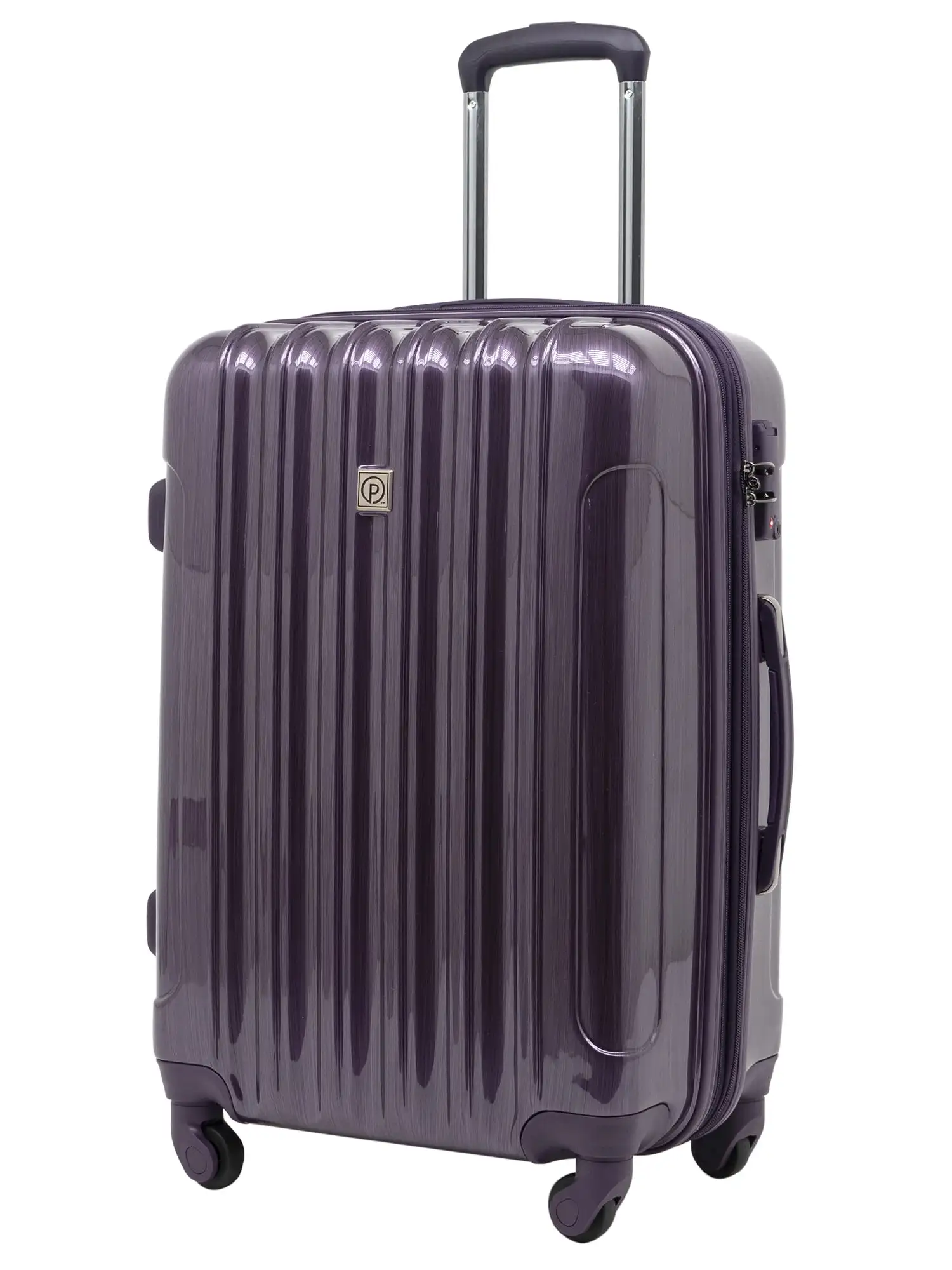 

28" Briarleigh Rolling Upright Spinner Luggage - Purple