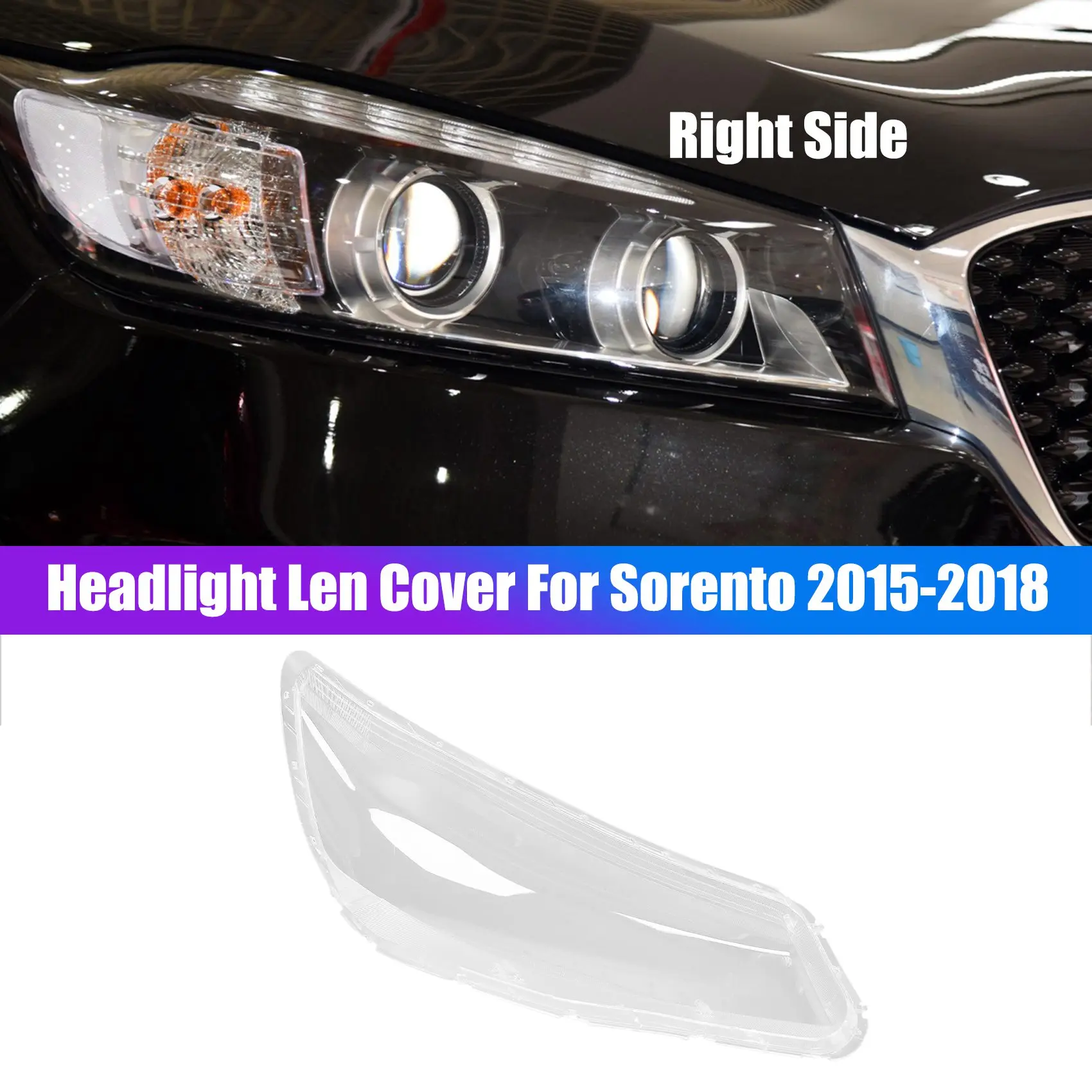 Правая сторона для автомобильных фар Kia Sorento 2015 2016 2017 2018
