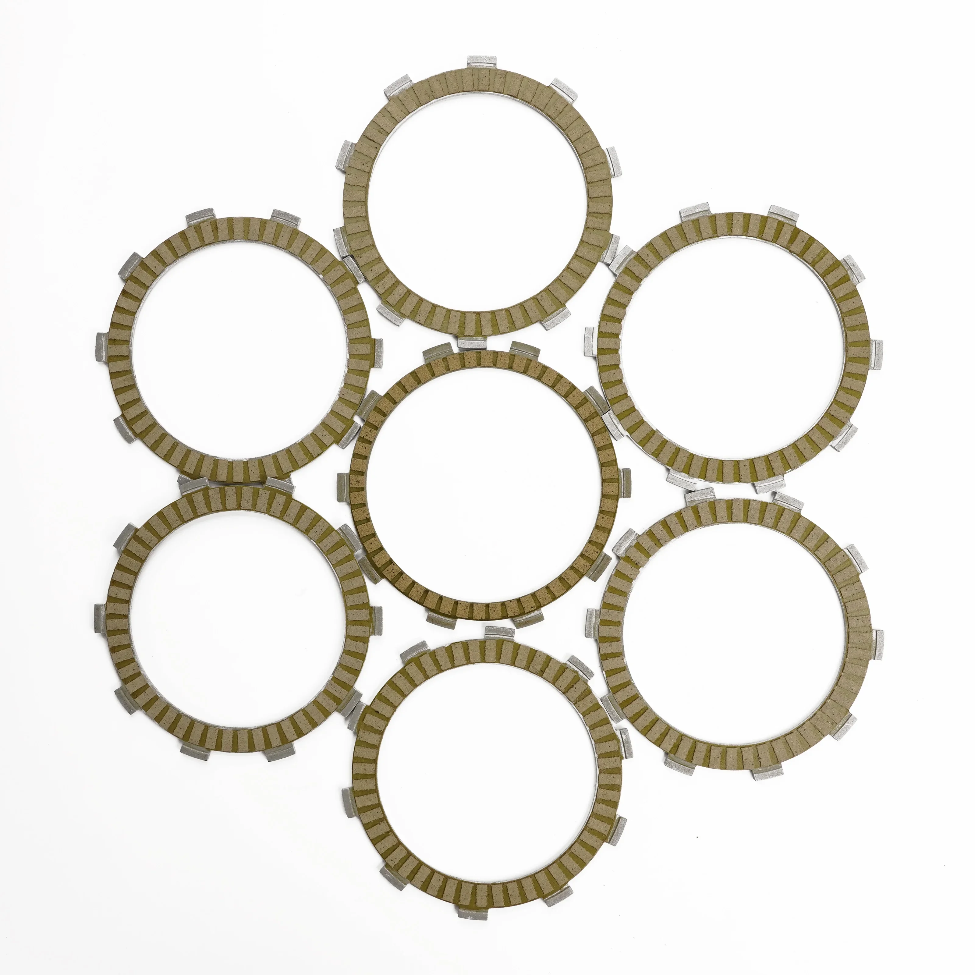 LOPOR 6 + 1 шт. 4 × ATV мотоциклетные волокнистые диски сцепления для Honda CR125R ATC250 TRX250R