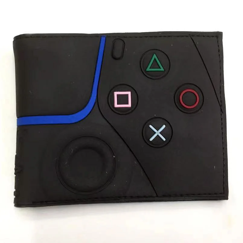 Популярный дизайн короткий кошелек из ПВХ кошельки для мальчиков с аниме-героями