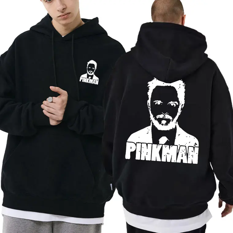 

Tops Breaking Bad Jesse Pinkman Double Sided Printed Hoodie Mens Hip Hop Rock Hoodies Men Women Vintage Fleece Cotton Sweatshirt