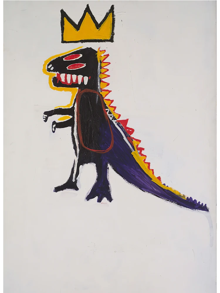 

Печать на холсте Абстрактное Граффити Жан Мишель