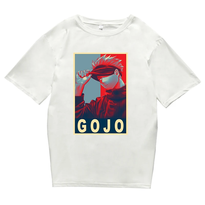 

Oversized Jujutsu Kaisen Graphics Casual Tops Short Sleeve Harajuku Hip Hop Soft Tees for Men Women Sport T-Shirt