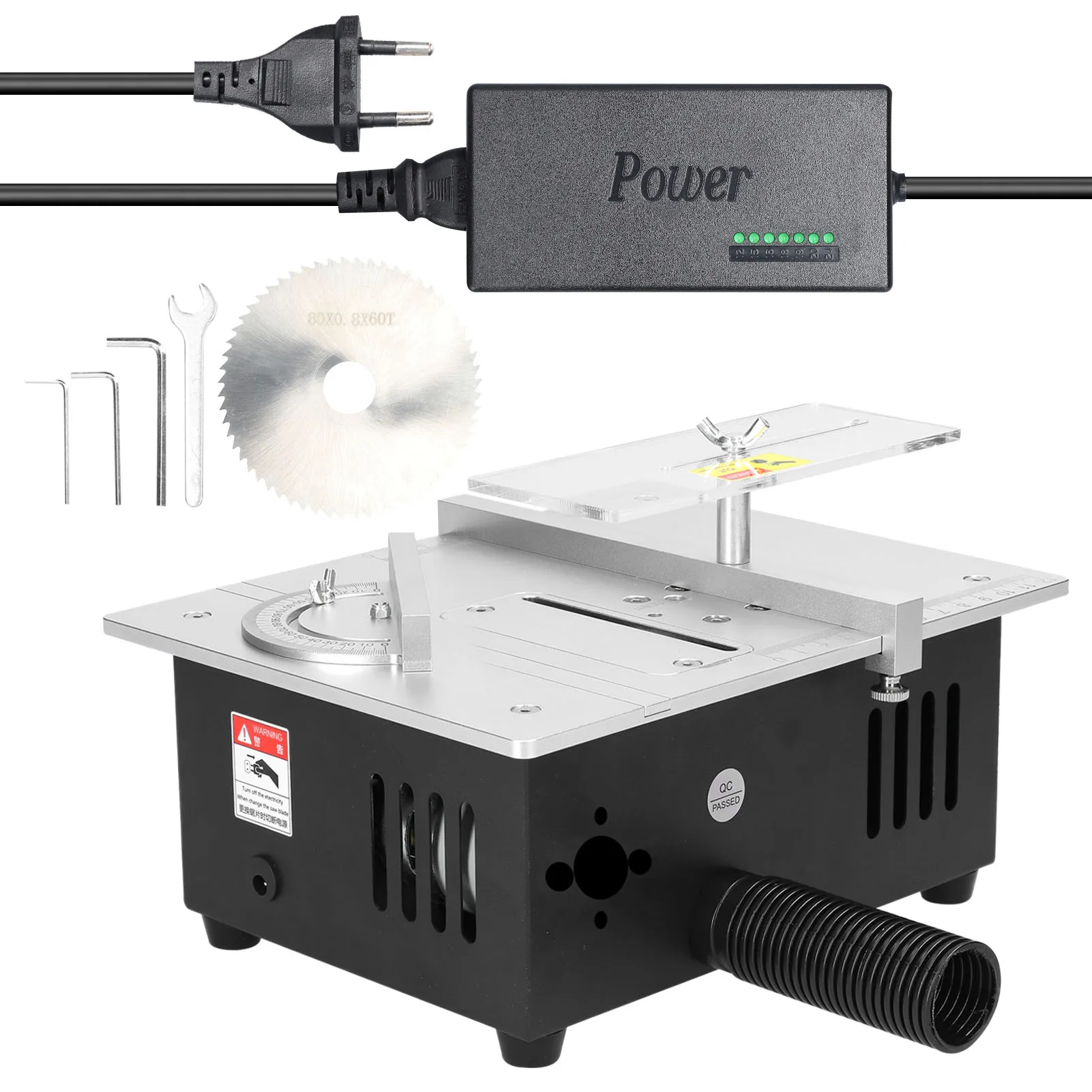 

Multifunctional Tablesaw Electric Desktop Saws DIY Cutting Tool 22mm Sawblade Height Adjustable Woodworking Grinding Machine