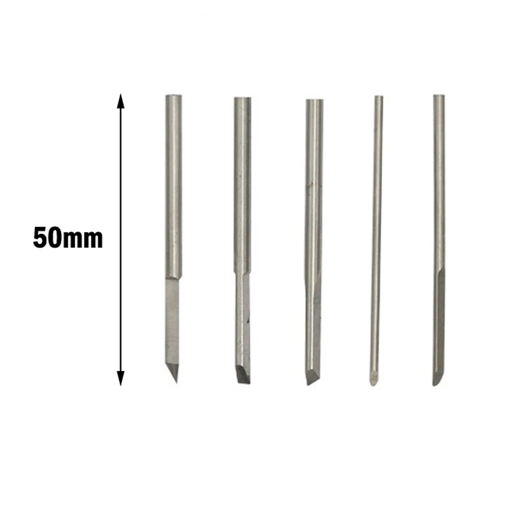 

10pcs 50mm Precision Carving Cutter Blades Carbon Steel Blade For Engraving Craft Woodworking Carving Chisel DIY Hand Tools