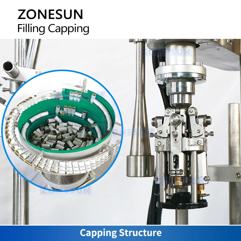 Zonesun ZS-AFC880 Автоматическая производственная линия машина для розлива вина с 4