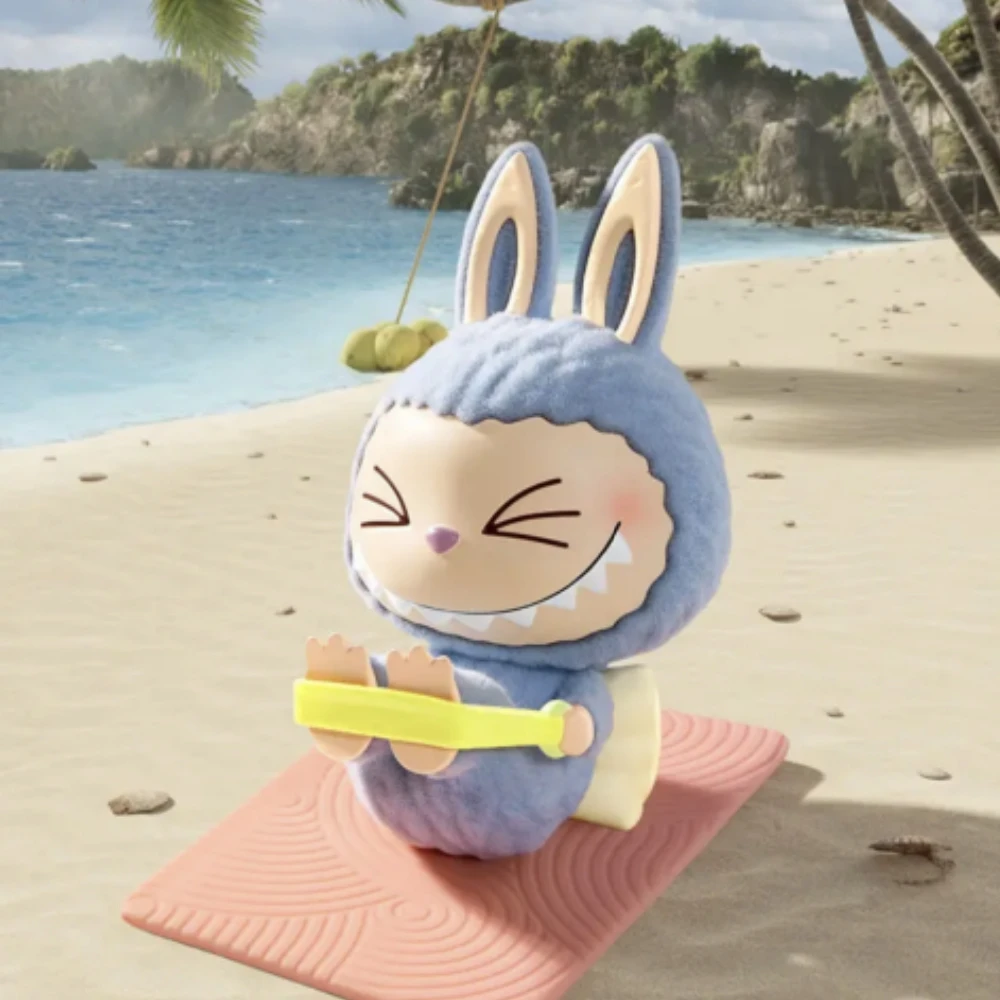 LABUBU The Monsters Lazy Yoga Series слепая коробка игрушки Mystery Box Mistery Caixa фигурку Surpresa милая