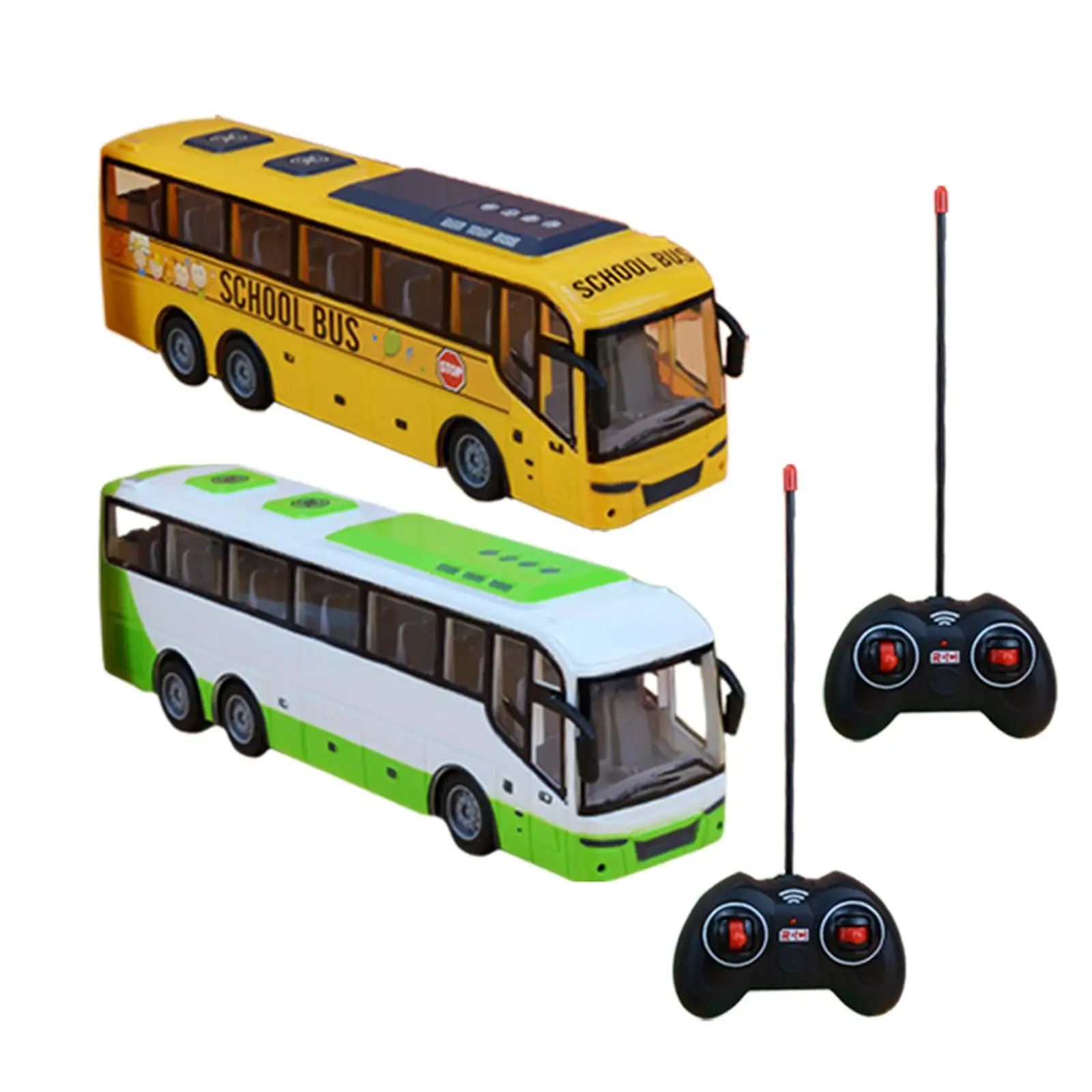 

Musical RC Bus Toy Educational Toy Playtime Vehicles for Kids Boy Girl