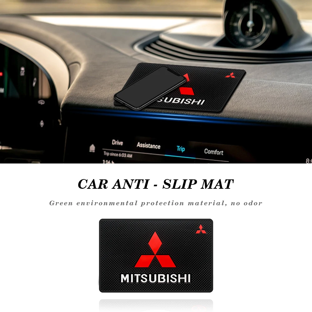 

1PCS Car Anti-Slip Mat Pad Rubber Mobile Sticky Dashboard Phone Stand Non-Slip Mat For Mitsubishi Asx Outlander Xl 3 Lancer Paje