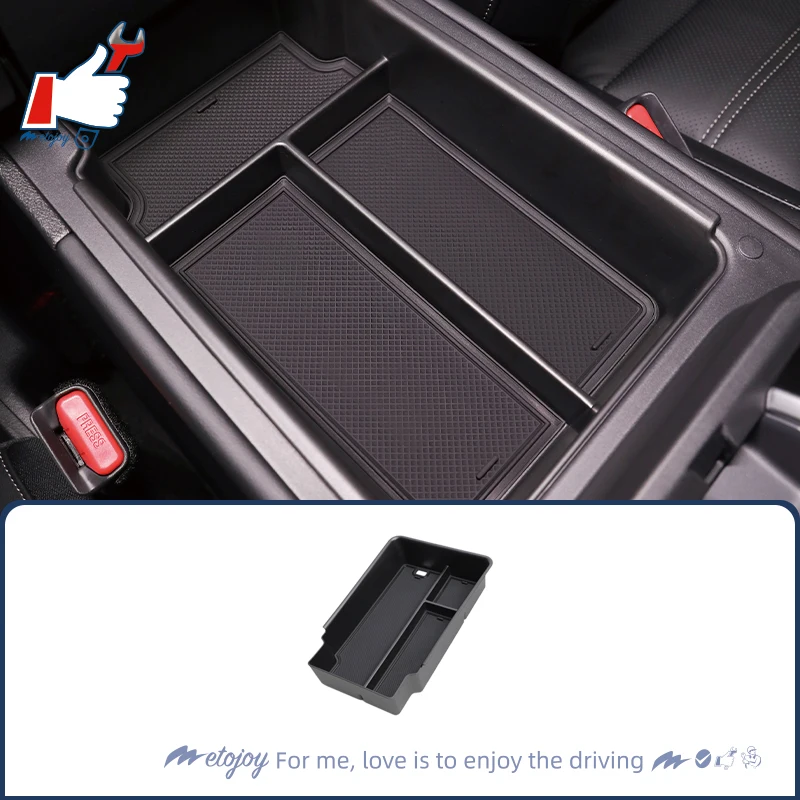 

METOJOY для Nissan Pathfinder 2024, ящик для хранения в подлокотнике, индивидуальный поднос, чехол из АБС-пластика, контейнер для хранения в подлокотнике, ящик для подлокотника