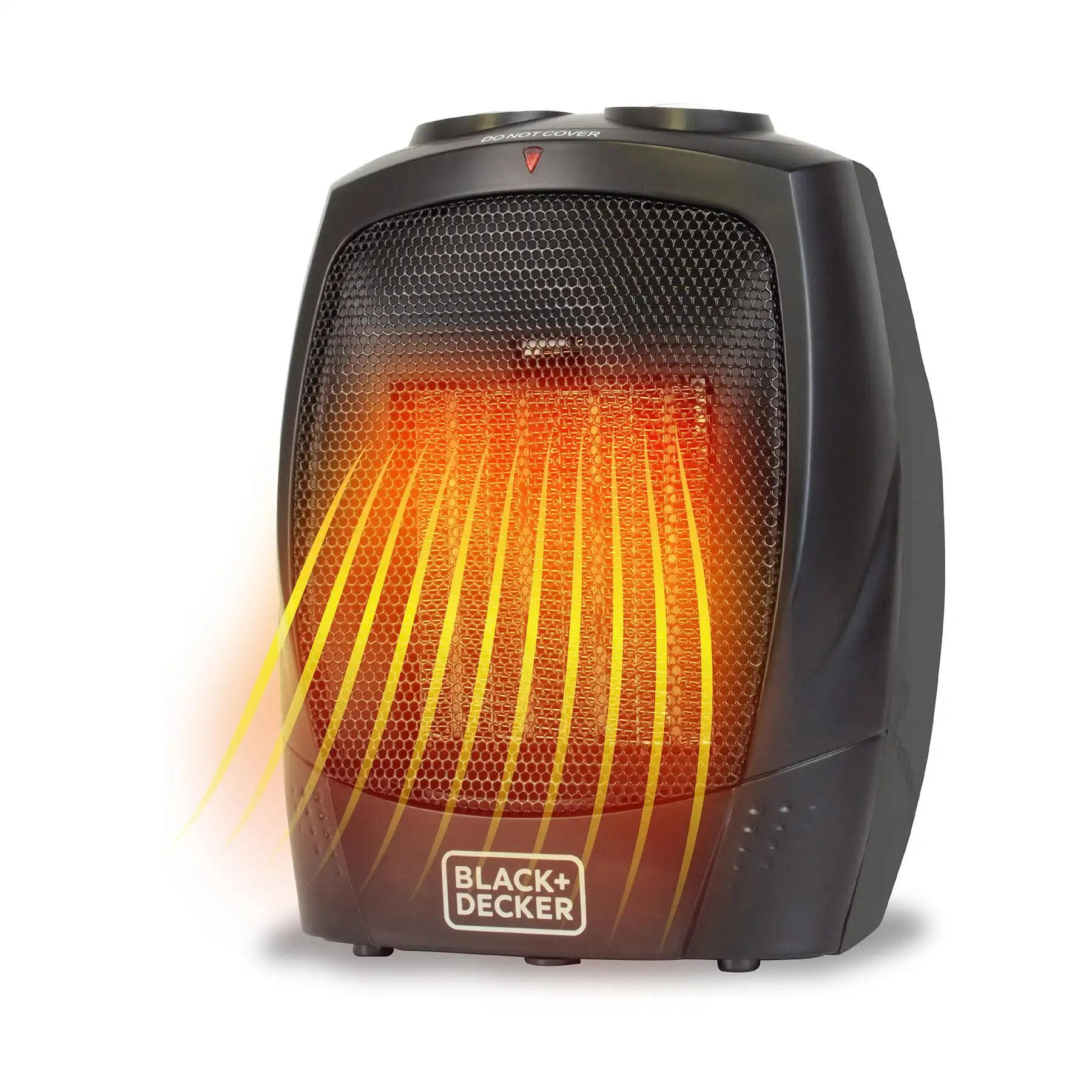 

BLACK+DECKER Personal Ceramic 1500W Indoor Desktop Space Heater, Black