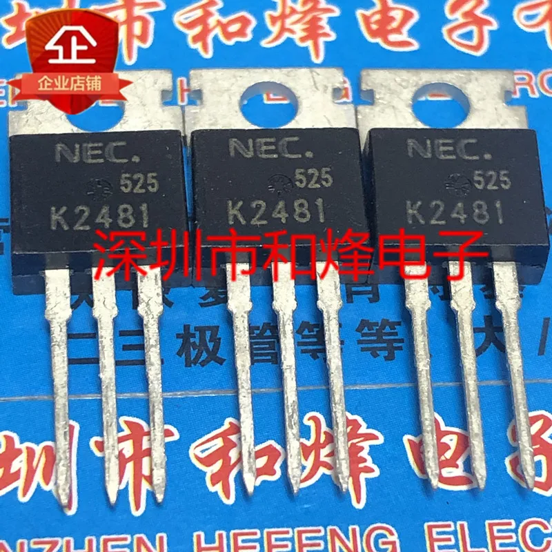 

30pcs original new K2481 2SK2481 TO-220 900V 4A
