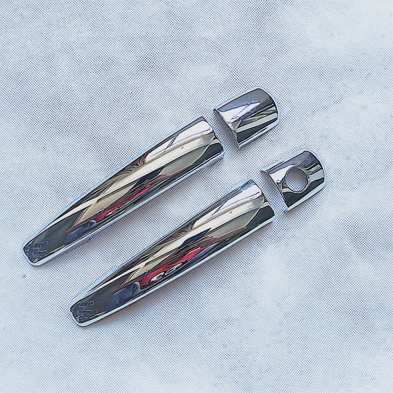 

Аксессуары для Peugeot 208 i mk1, крышка дверной ручки, хромированная пластиковая накладка