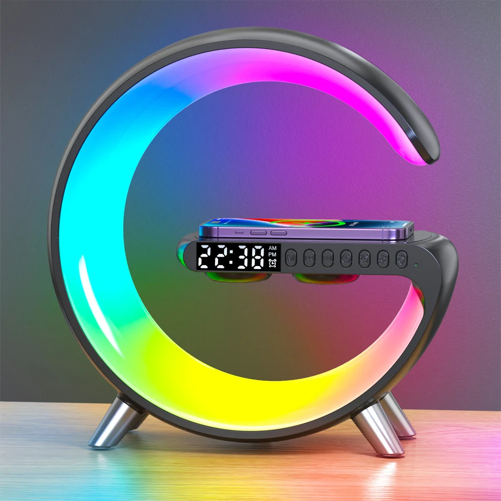 Bluetooth Audio Wireless Charging Desk Lamps For Home Bedroom Decorate Lamp