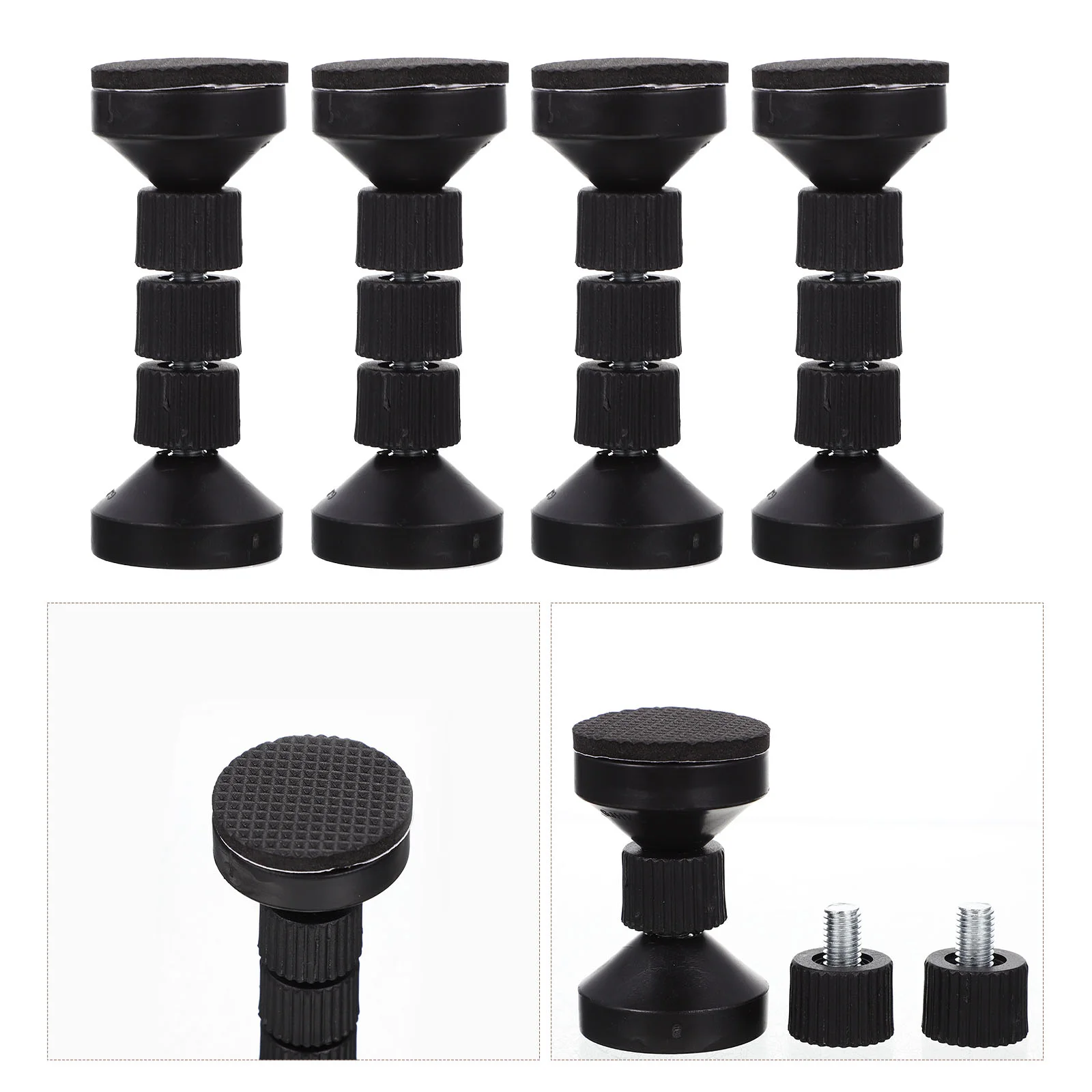 

Bed Headboard Stabilizer Stopper Wall Frame Stoppers Fixer Shake Support Anti Threaded Bumper Bedside Adjustable Tool Protector