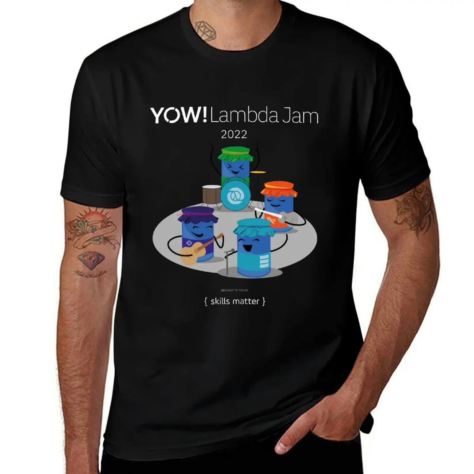 Фото ЙОУ! Футболка Lambda Jam 2022 с рождественским принтом №1