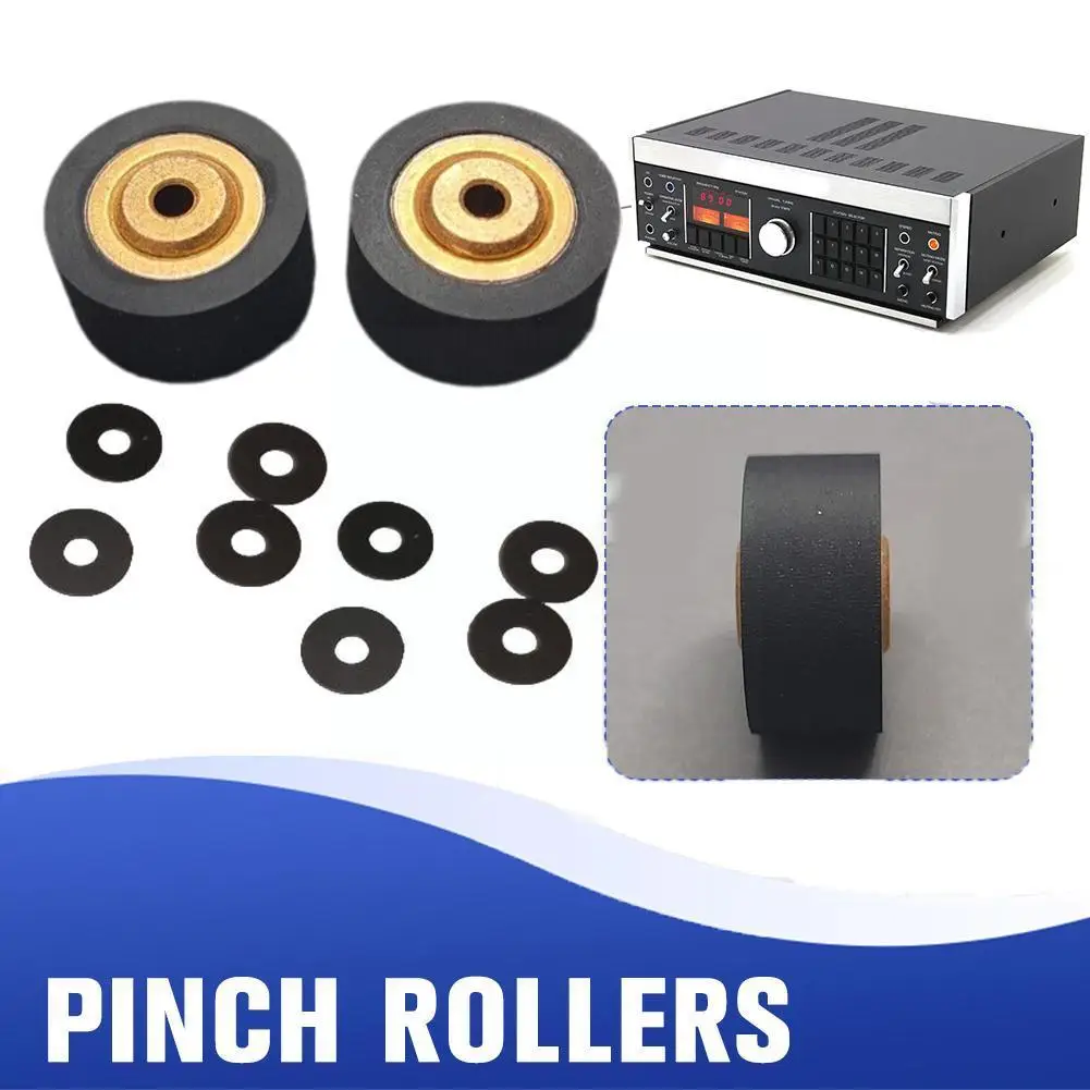 

Резиновый роликовый шкив с зажимом сердечника для реверса B215 / B710 и Studer A721 A710, магнитола с магнитофоном для аудио-магнитофона, модем M6z3