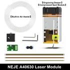 NEJE A40630 40 Вт высокомощный лазерный модуль в комплекте гравировка из нержавеющей стали для лазерного гравировального принтера с ЧПУ лазерная головка сменный инструмент