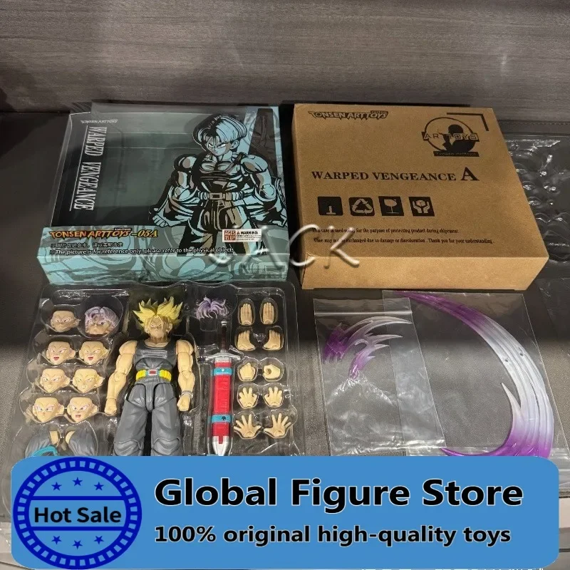 Фото В наличии: Коллекционная подвижная фигурка Dragon Ball Super Tacit Understanding Movable Trantus Super 4 Goku Black Goku – идеальный подарок №2
