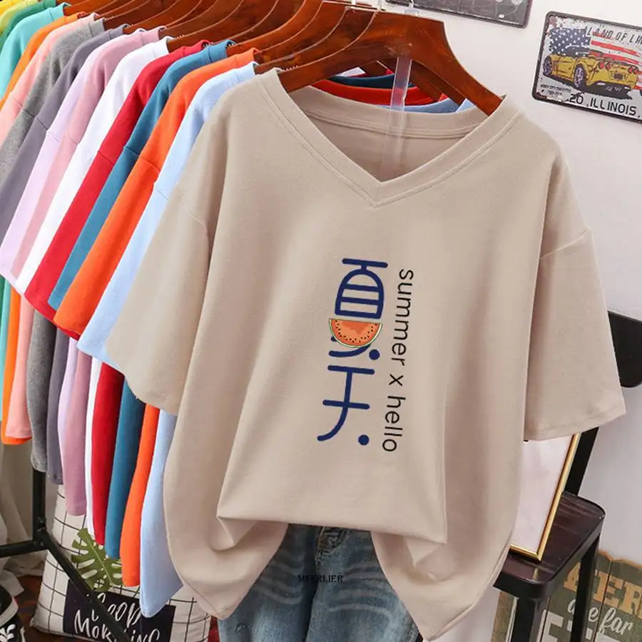 

Plus Size 6XL 150KG Streetwear Harajuku T Shirt Japanese Kanji Print Tshirt Summer Women Short Sleeve Cotton Oversized T-Shirt