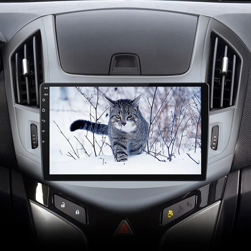 Автомобильный радиоприемник для Chevrolet Cruze 2013-2015 2Din 9 дюймов стерео панель