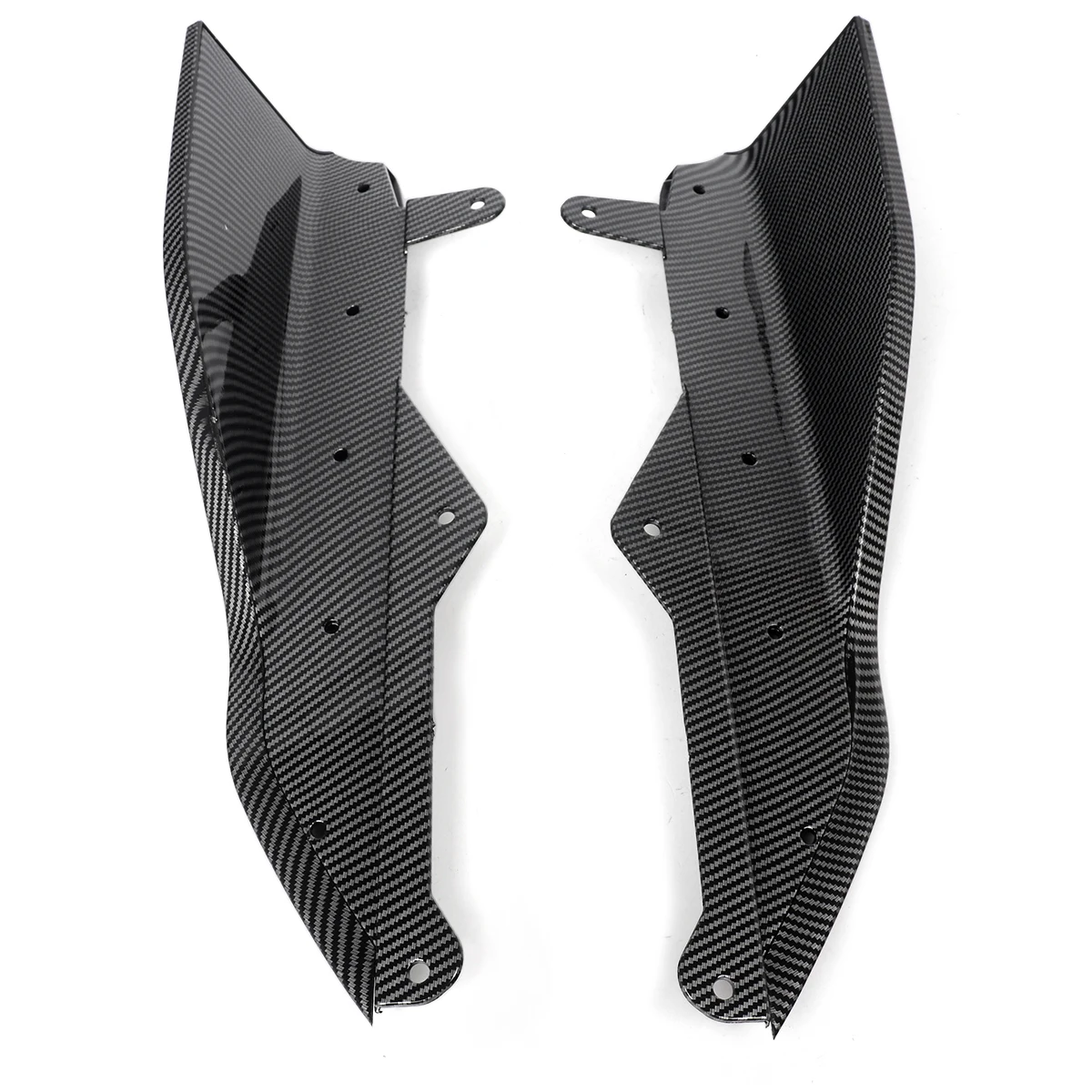 Боди-юбка для BMW 2 серии G42 220i 230i M240i Coupe 2022-2024 черные глянцевые боковые юбки