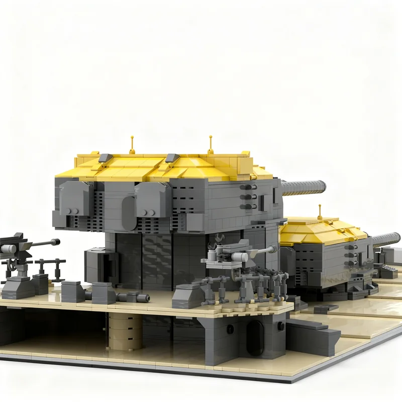 Фото 3593 детали MOC-модель корабля Scharnhorst S Anton Bruno Turrets, конструктор, архитектурная модель, рождественский подарок, игрушка для детей, идея для подарка №3