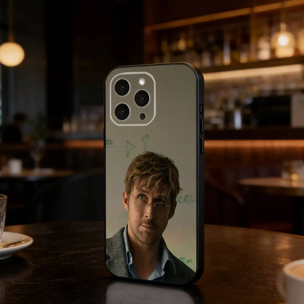 Фото Чехол для телефона P-Project Hail Mary Ryan Gosling для iPhone 17, 16, 15, 14, 13, 12, 11 Plus, Pro, Max, Mini, силиконовый, черный, мягкий. №2