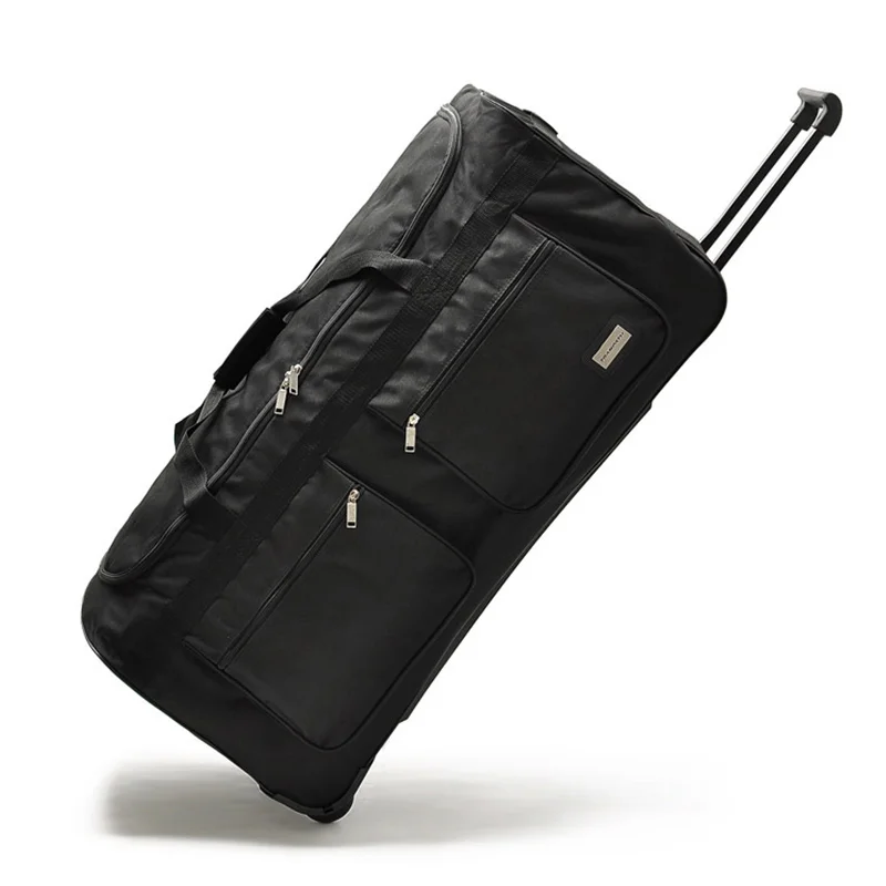 

Brand Large Travel Suitcase Bag On Wheels 32/40 inch Oxford man women portable trolley luggage carry on business rolling luggage