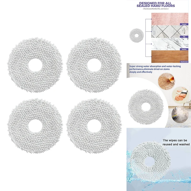 

Моющаяся Швабра для робота-пылесоса Xiaomi Mijia B101CN, Сменные запасные части