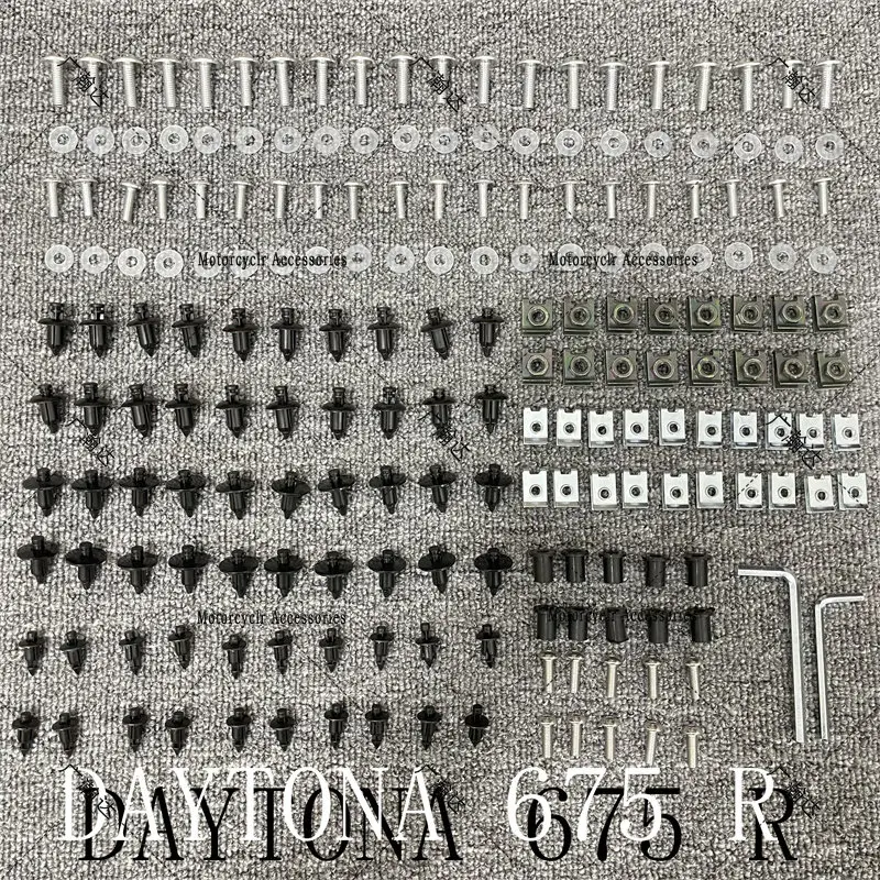 

Fairing Bodywork Kit Bolts Screws For Fit For TRIUMPH DAYTONA 675 R 2011-2015