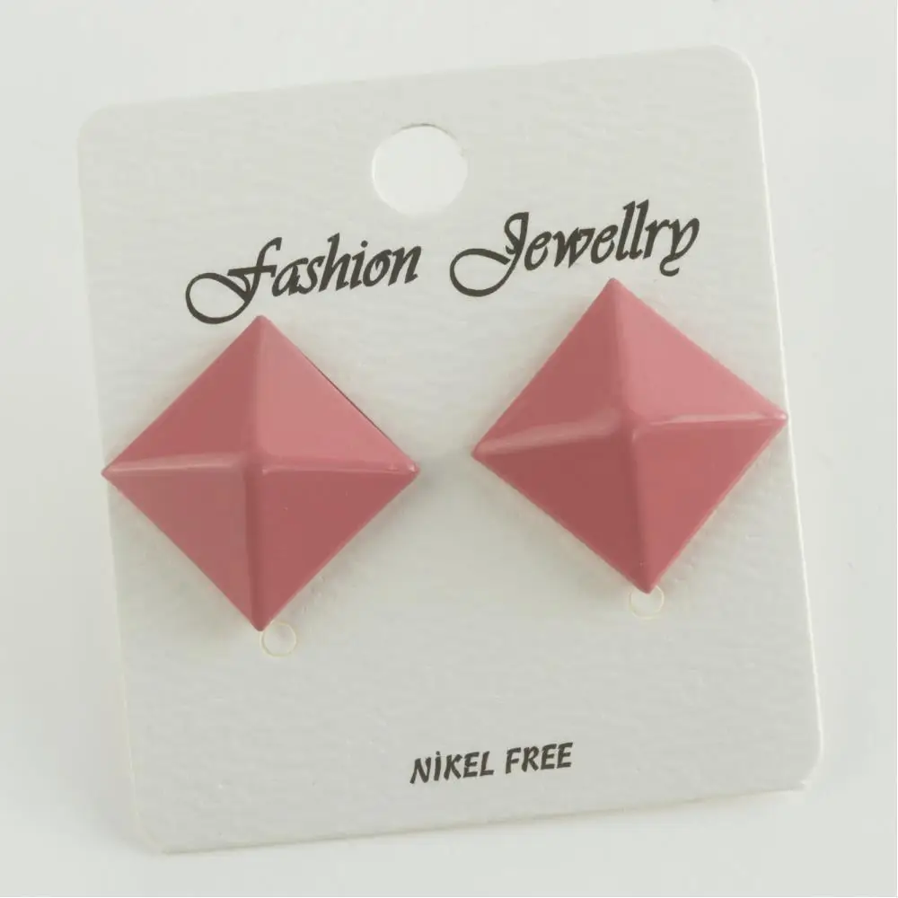 

Kare Figured Cabochons Earrings