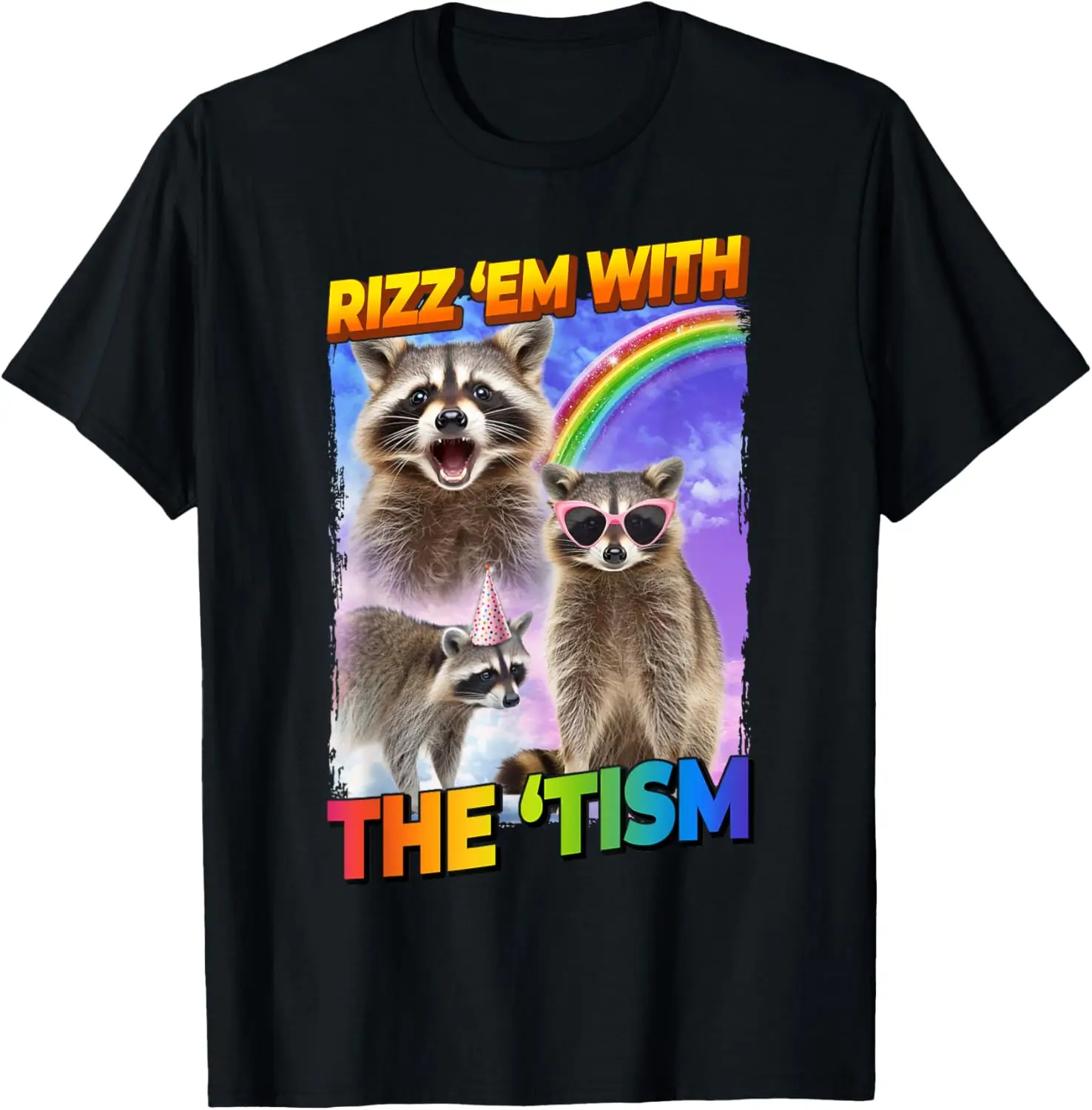 Rizz ɾm With The 'Tism Rizzler Ohio T-Shirt